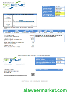 South Central Indiana REMC utility business bill, SCR